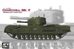 【AFVCLUB AF35155】1/35 丘吉尔Mk.V 步兵坦克