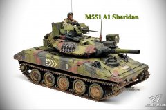 1/35 谢里登M551A1轻型坦克