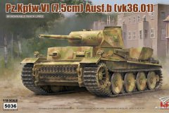 【麦田 RM-5036】1/35 德国VK3601重型坦克