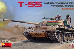 【MINIART 37074】新品：1/35 T-55中型坦克捷克斯洛伐克生产型