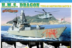 【威龙 7109】1/700 英国“飞龙”号45型驱逐舰再版单