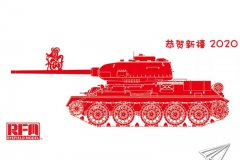 【麦田】新品：1/35 T-34/85坦克？