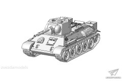 【红星】新品：1/35 T-34/76中型坦克183厂1942年末生产型