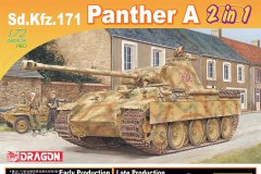 【威龙 7546】1/72 德国豹式坦克A型（2合1）预订单