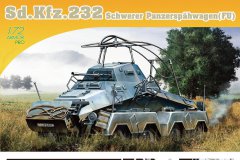 【威龙 7581】1/72 德国Sd.Kfz.232 8轮重型装甲侦察车（无线电）预订单