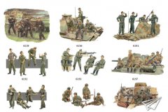 【威龙】坦克车组成员&装甲战车搭载士兵再版预定单