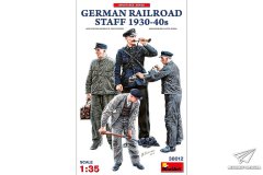 【MINIART 38012】新品：1/35 德国铁路工人组1930-40s