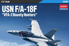 【爱德美 12567】新品：1/72 美国F/A-18F战斗机 VFA-2赏金猎人中队