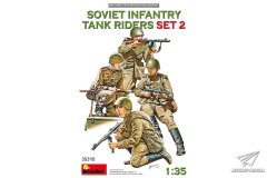 【MINIART 35310】新品：1/35 苏联坦克搭乘步兵组2