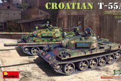 【MINIART 37088】新品：1/35 克罗地亚T-55A中型坦克