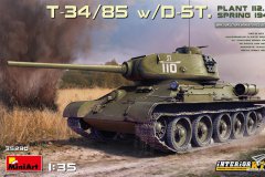 【MINIART 35290】新品：1/35 T-34/85/D-5T中型坦克112厂1944年春