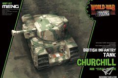 【MENG WWT-017】新品：英国“丘吉尔”步兵坦克
