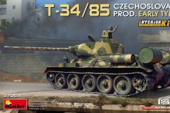 【MINIART 37069】新品：1/35 T-34/85中型坦克捷克产初期型