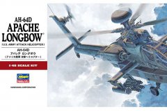 【长谷川 07223】1/48 美国AH-64D长弓阿帕奇武装直升机开盒评测