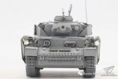【边境 BT-005】1/35 德国四号坦克H初期/中期型2in1官方素组成品图更新