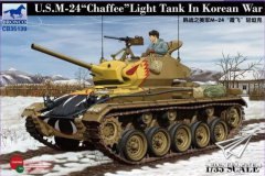 【威骏 CB35139】1/35 美国M-24“霞飞”轻型坦克韩战开盒评测