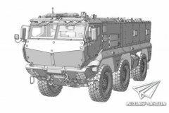 【红星】新品：1/35 俄罗斯台风-K轮式装甲车