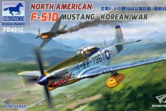 【威骏 FB4012】1/48 F-51D野马战斗轰炸机（朝鲜战争）开盒评测