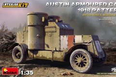 【MINIART 39009】新品：1/35 奥斯丁装甲车1918 英国西部前线