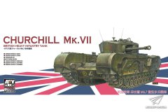 【AFVCLUB AF35324】新品：1/35 英国丘吉尔Mk.7重型步兵坦克