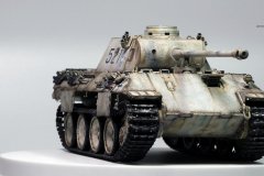 1/35豹式坦克D型雪地涂装