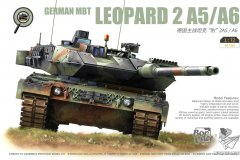 【边境x易模型 TK7201】1/72 德国主战坦克豹2A5/A6开盒评测