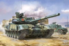 【塑雅塔 NO-002】新品：1/48 T-90A主战坦克&“虎”轮式装甲车