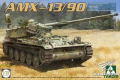 【三花 2037】1/35 法国AMX-13/90轻型坦克开盒评测