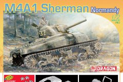 【威龙 7273】1/72美国M4A1谢尔曼坦克诺曼底再版单