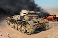 【爱德美 13535】1/35 德国二号坦克F型北非战场板件预览
