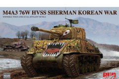 【麦田 RM-5049】新品：1/35 谢尔曼M4A3 76W HVSS中型坦克朝鲜战场