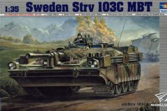 【小号手 00310】1/35 瑞典Strv103C主战坦克