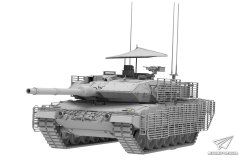 【麦田】新品：豹2主战坦克系列