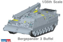 【HOBBYBOSS 84565】新品：1/35 德国Bergepanzer3装甲回收车
