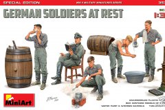 【MINIART 35378】新品：1/35 休息姿态的德国士兵