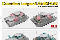 【麦田 RM-5076】1/35 加拿大豹2A6M CAN主战坦克更多信息更新