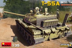 【MINIART 37094】新品;1/35 T-55A中型坦克 MOD.1970