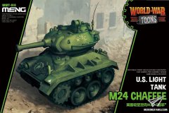 【MENG WWT-018】新品：美国轻型坦克M24“查菲”