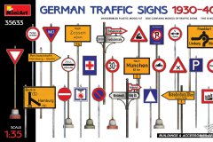 【MINIART 35633】1/35 德国交通标志（1930-40s）