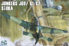 【边境 BF-002】新品：1/35 德国Ju87 G1/G2斯图卡俯冲轰炸机