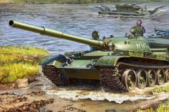 【红星 3622】新品：1/35 T-62主战坦克初期型封绘更新