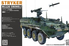 【AFVCLUB AF35343】新品：1/35 斯崔克M1126轮式装甲车标枪导弹遥控机枪塔型