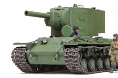 【田宫 35375】1/35 苏联KV-2重型坦克官方成品照片更新