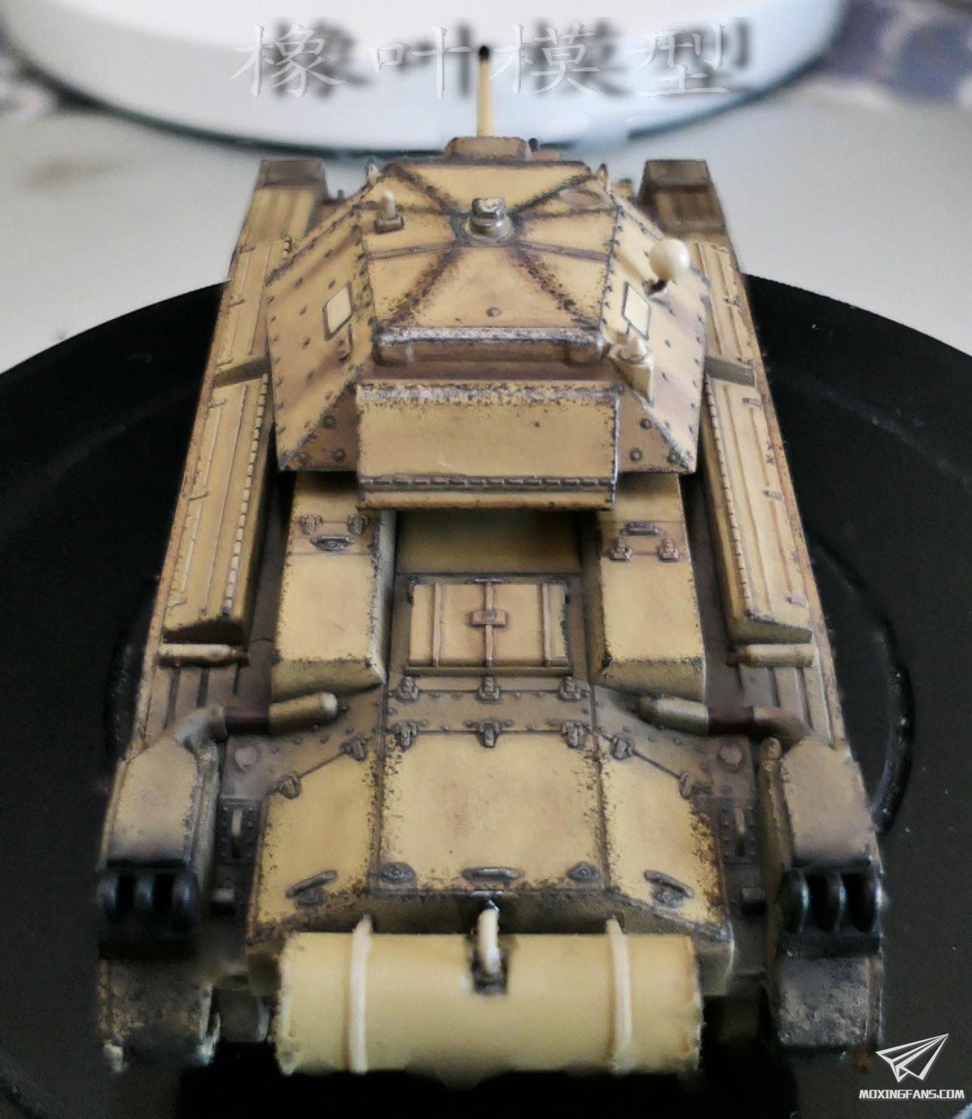 橡叶谈：六分仪1/72 英国十字军巡洋坦克制作、旧化(2)_静态模型爱好者 