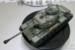 橡叶谈：3D打印 1/72 苏联 KV-4 重型坦克 制作评测
