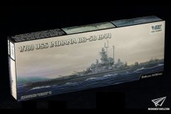 【未亿 57006】1/700 BB-58印第安纳号战列舰开盒评测