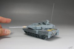 【黄蜂 VS720015】1/72 豹2A7+主战坦克素组评测