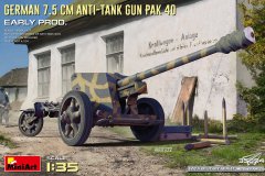 【MINIART 35394】新品：1/35 7.5CM PAK 40反坦克炮初期型