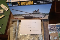 1/35 俄罗斯T80BVM 