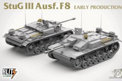 【TAKOM 8013/8014】新品：1/35 三号突击炮F8初期型/后期型